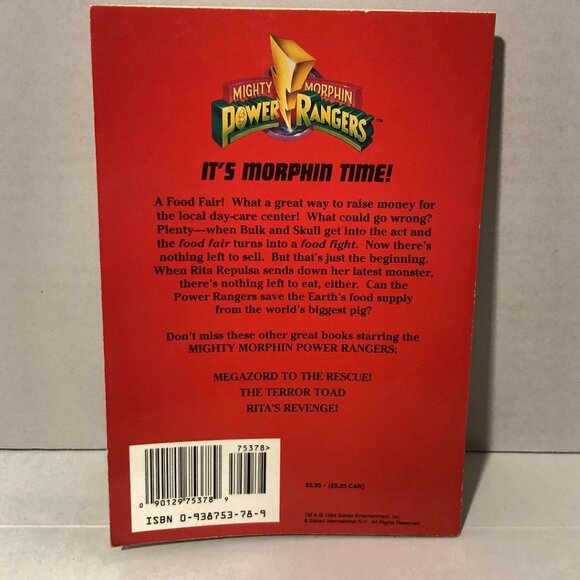 Vintage 90's Mighty Morphin Power Rangers It's Morphin Time & Rita's Revenge - Picture 3 of 11